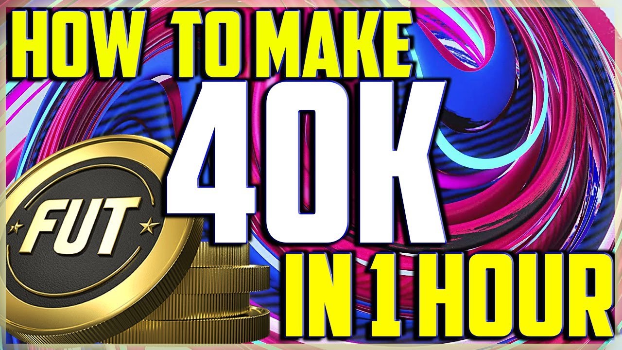 HOW TO MAKE 40K IN 1 HOUR FIFA 19 TRADING METHOD TIPS INSANE PROFIT FAST AND EASY