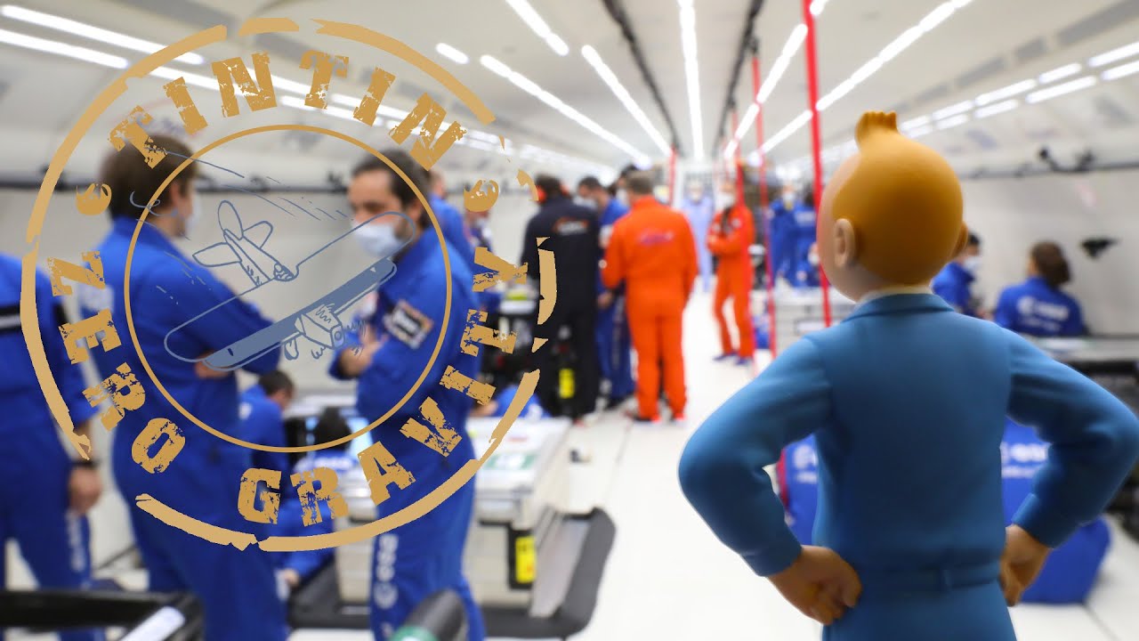 TINTIN ZERO GRAVITY - Le vol