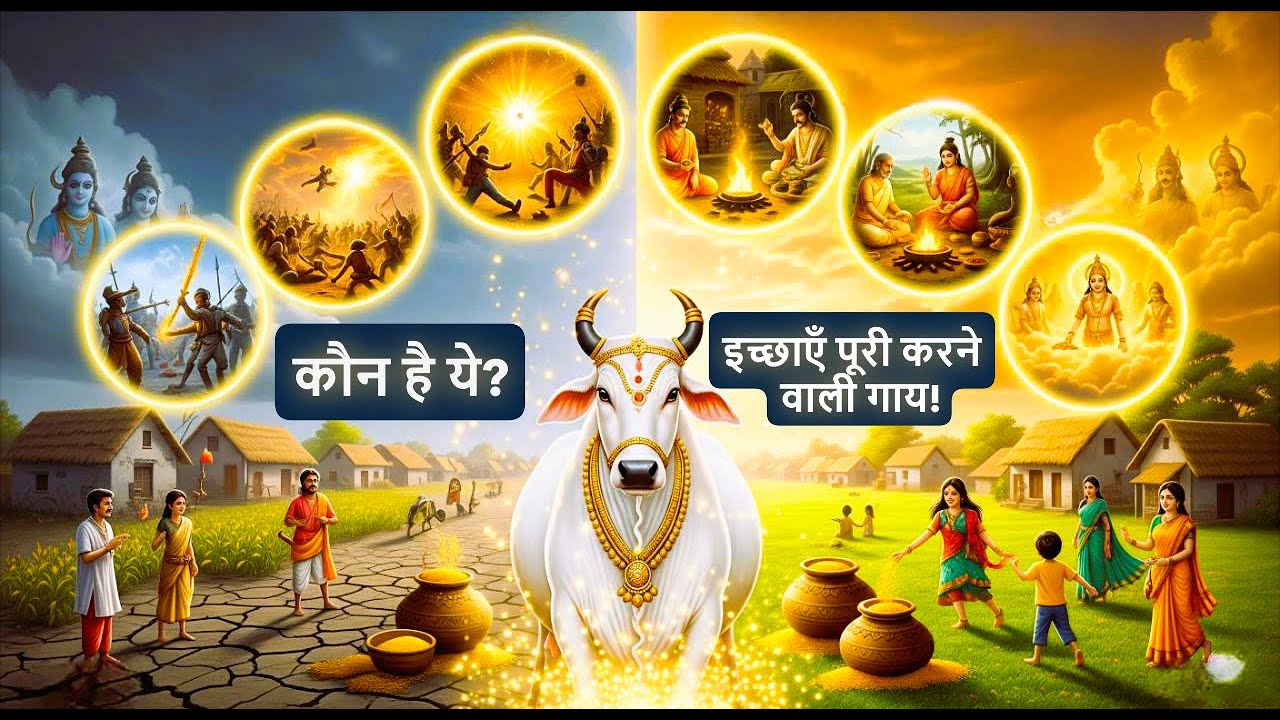Kamadhenu: Icchayein Poori Karne Wali Gaaye | Samudra Manthan | Hindu Mythology Story I Divine Cow