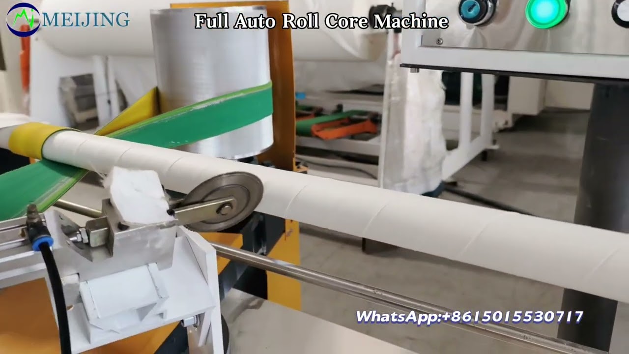 High Speed Center Pulling Roll Core Making Machine forToilet Paper/Kitchen Towel/Maxi Roll
