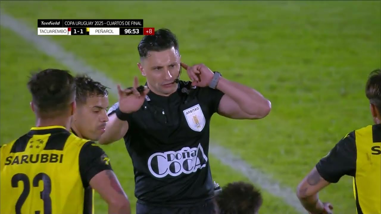 Tacuarembó 1-2 Peñarol - Copa Uruguay 2025 - Cuartos de final