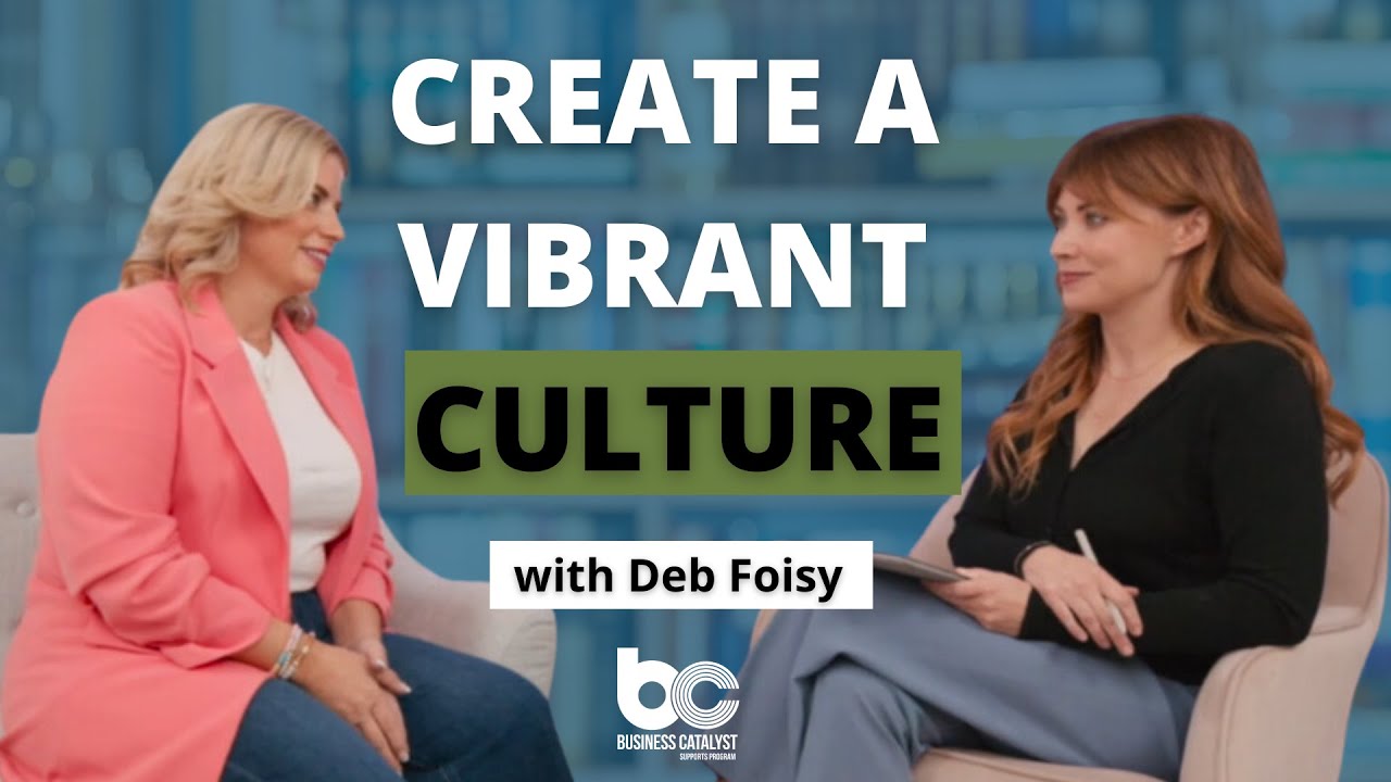 Business Catalyst Webinar: Create a Vibrant Culture