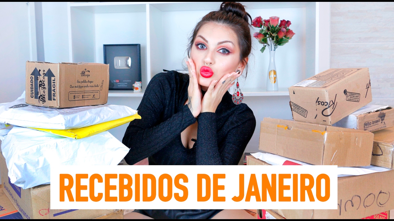 RECEBIDOS DE JANEIRO 😱