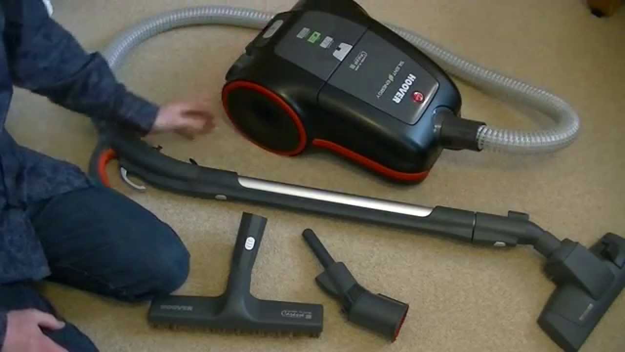 Hoover Silent Energy Cylinder Vacuum Cleaner Unboxing & First Look