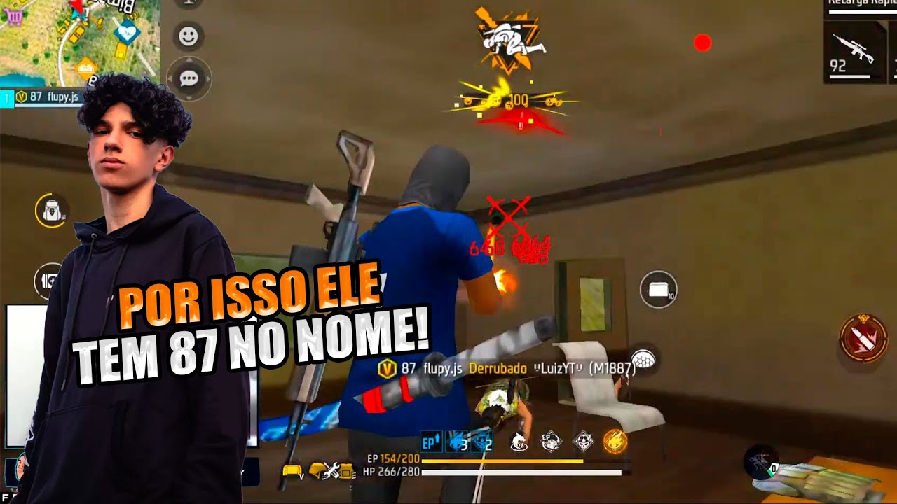 POR ISSO FLUPY TEM 87 NO NOME