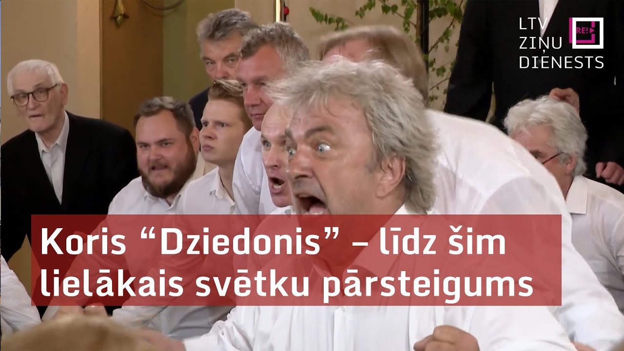 Koris “Dziedonis” – līdz šim lielākais svētku pārsteigums