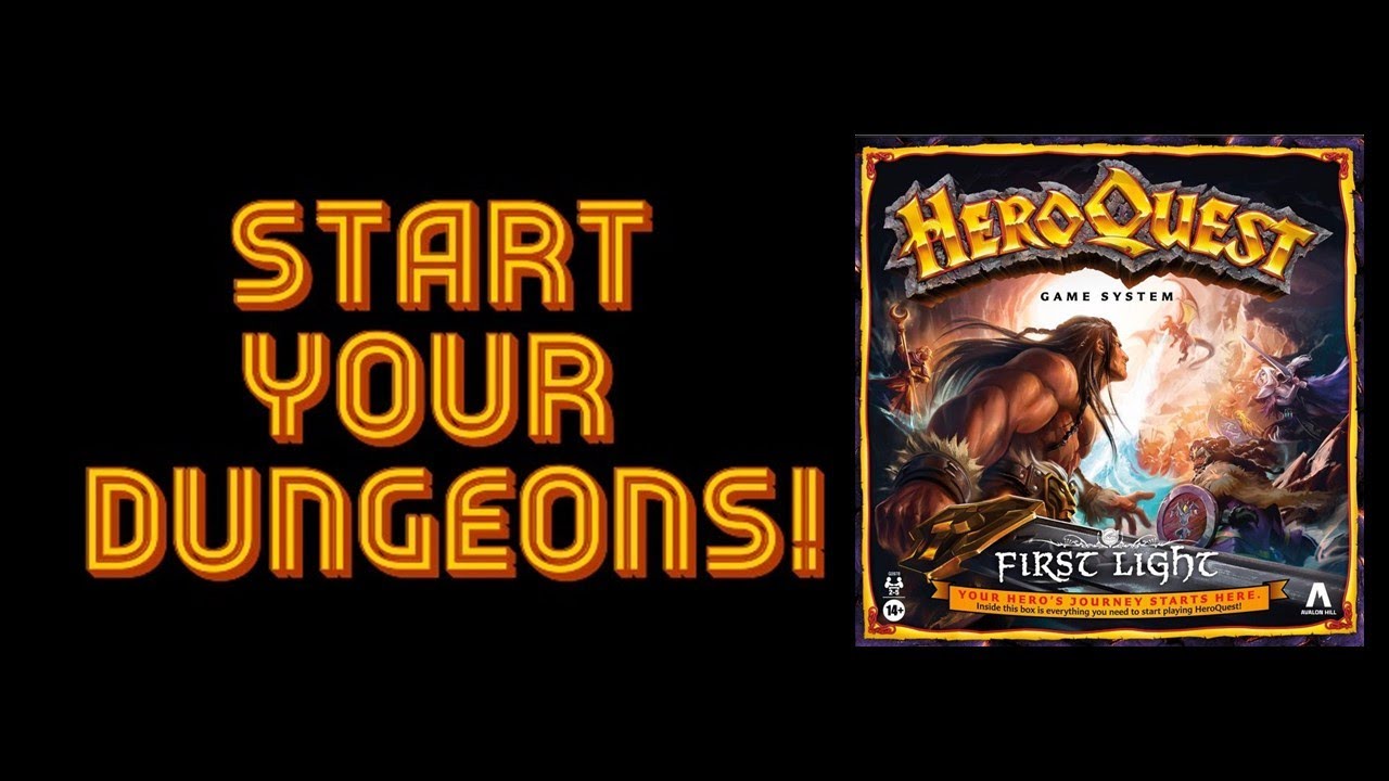 Start Your Dungeons! HeroQuest: First Light