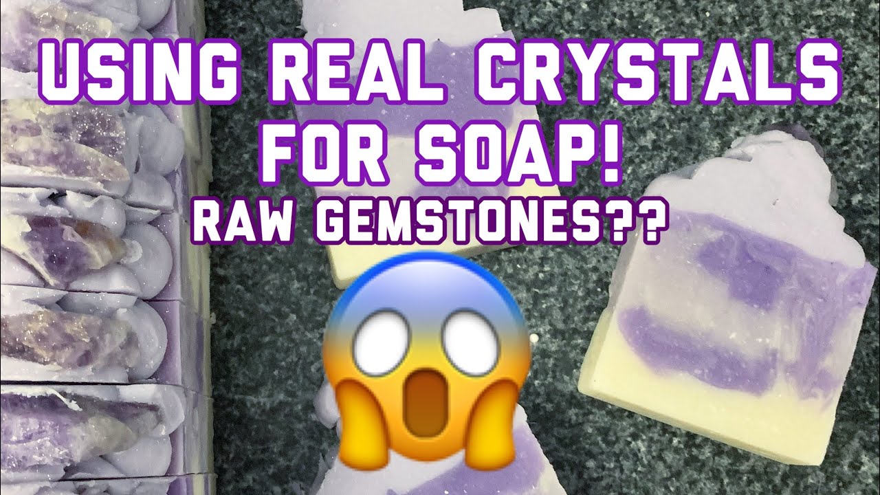 Using Real Crystals in Soap | Borinquen Handmade
