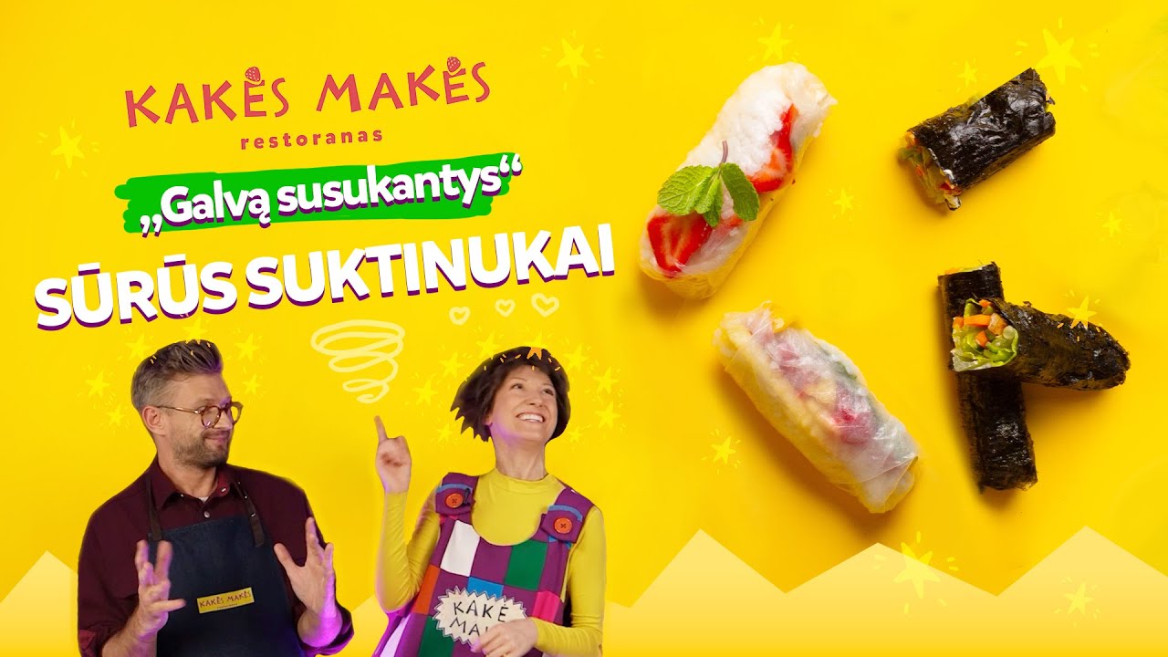 Kakės Makės restoranas I SŪRŪS SUKTINUKAI
