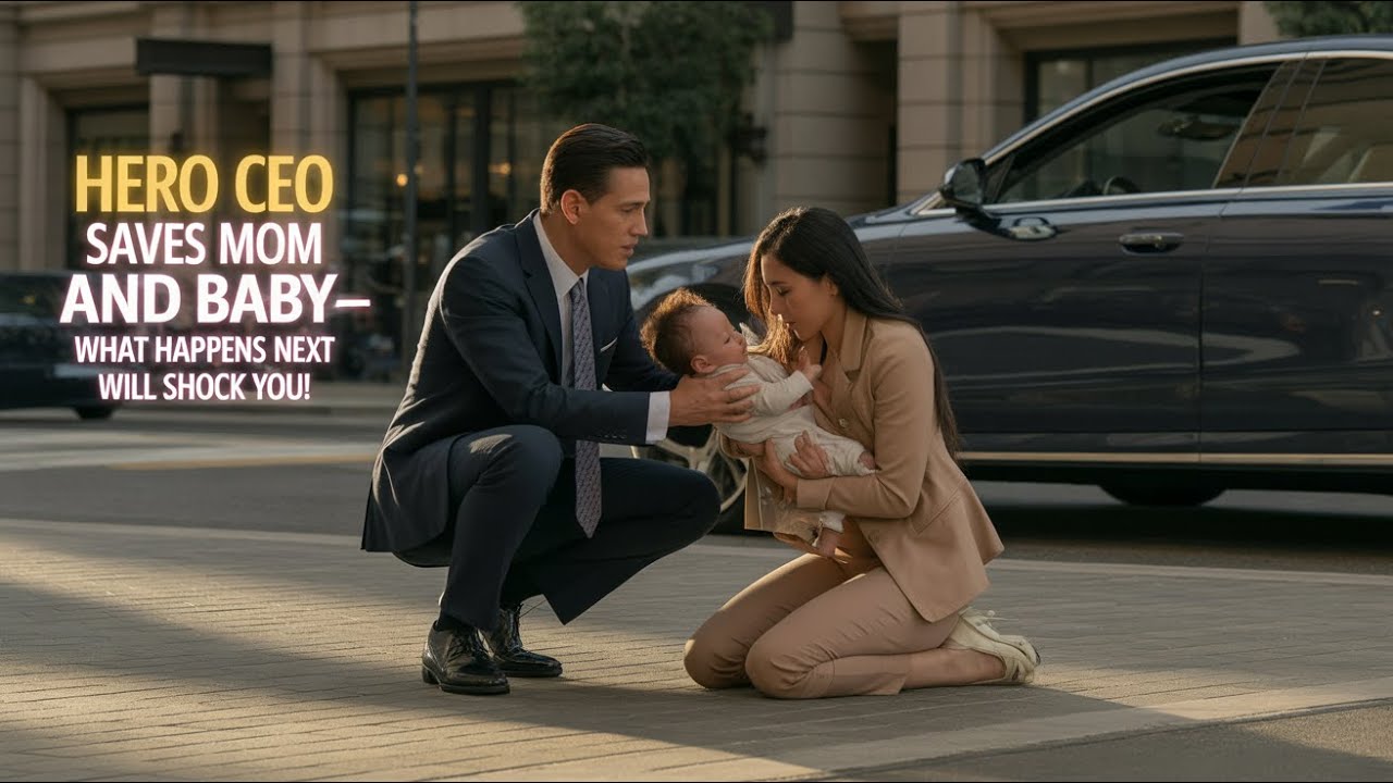 Incredible Transformation: CEO Discovers Touching Truth After Saving a Fainting Mother and Baby!