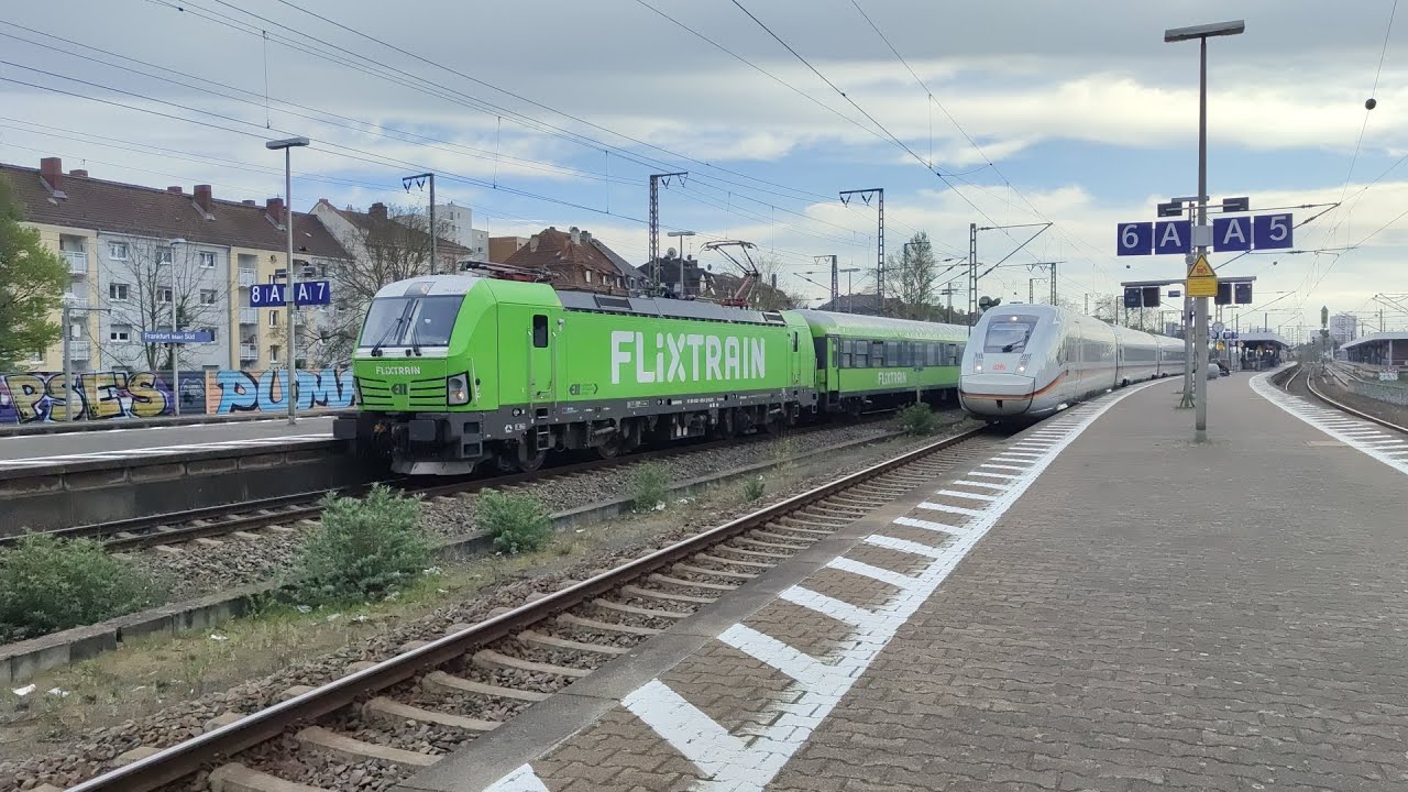 Züge in Frankfurt Süd 03.04.2025 🇩🇪