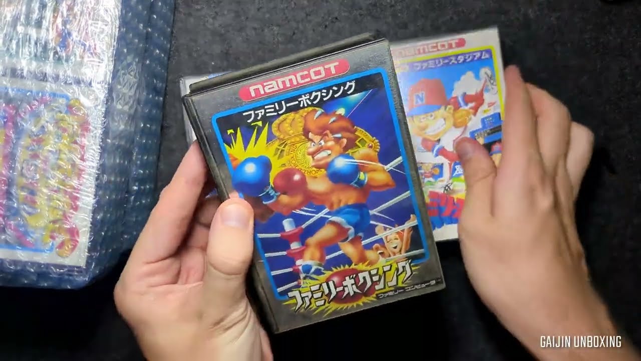 Unboxing 11 Boxed Namco Famicom Games