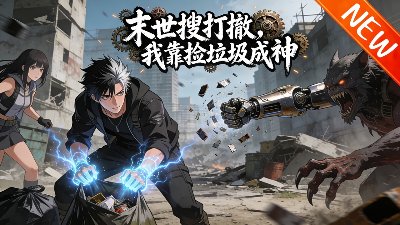 💥【新番上线】《末世搜打撤，我靠捡垃圾成神》末日降临，林凡穿越成穷学生被抛弃，绑定生存雷达后，打脸校花、横扫丧尸，强势称霸！#战斗 #anime #斗破动漫 #逆袭