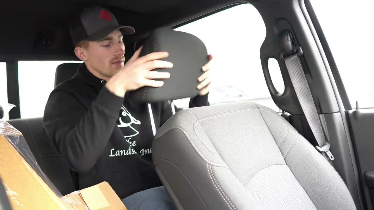 SEAT COVER INSTALL ON A RAM 3500 HEAVY DUTY!