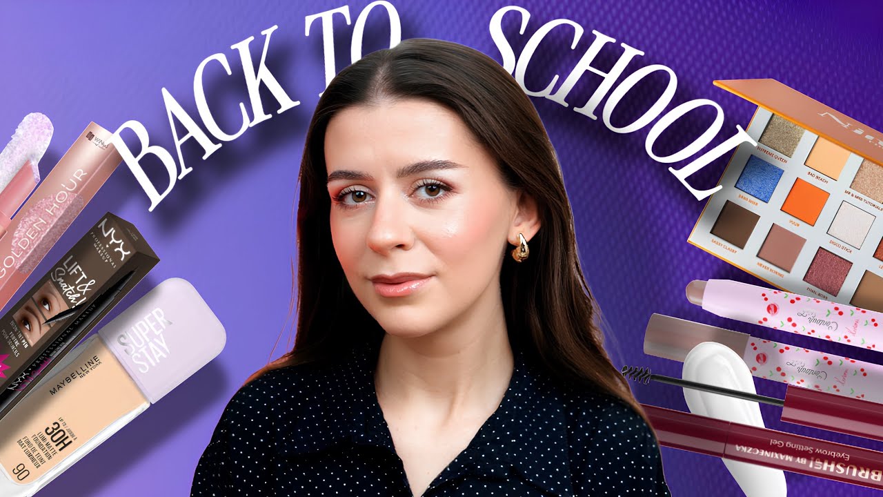 BACK TO SCHOOL 📚✏️ (prawie) samymi drogeryjnymi kosmetykami