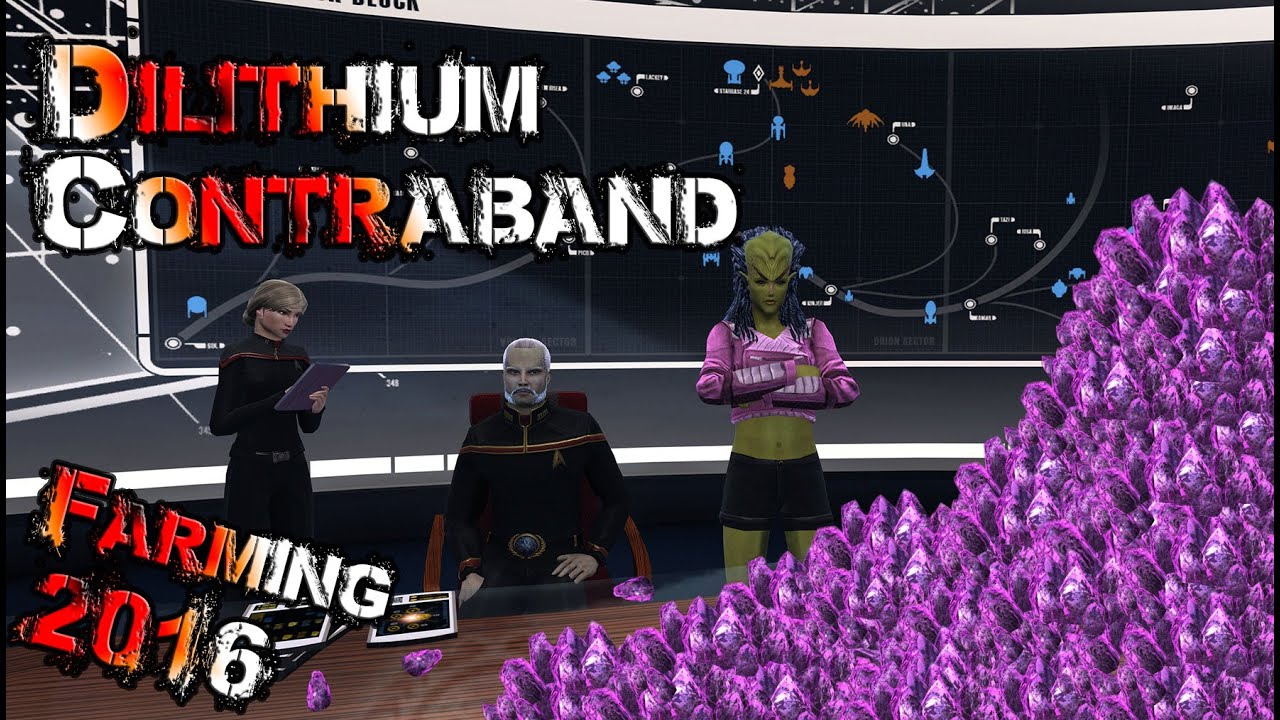 Dilithium and Contraband farming made easy, 2016 - Star Trek Online