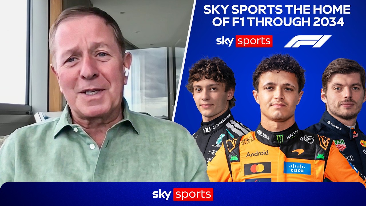 Martin Brundle reacts to HISTORIC new F1 deal for Sky Sports! 🚨
