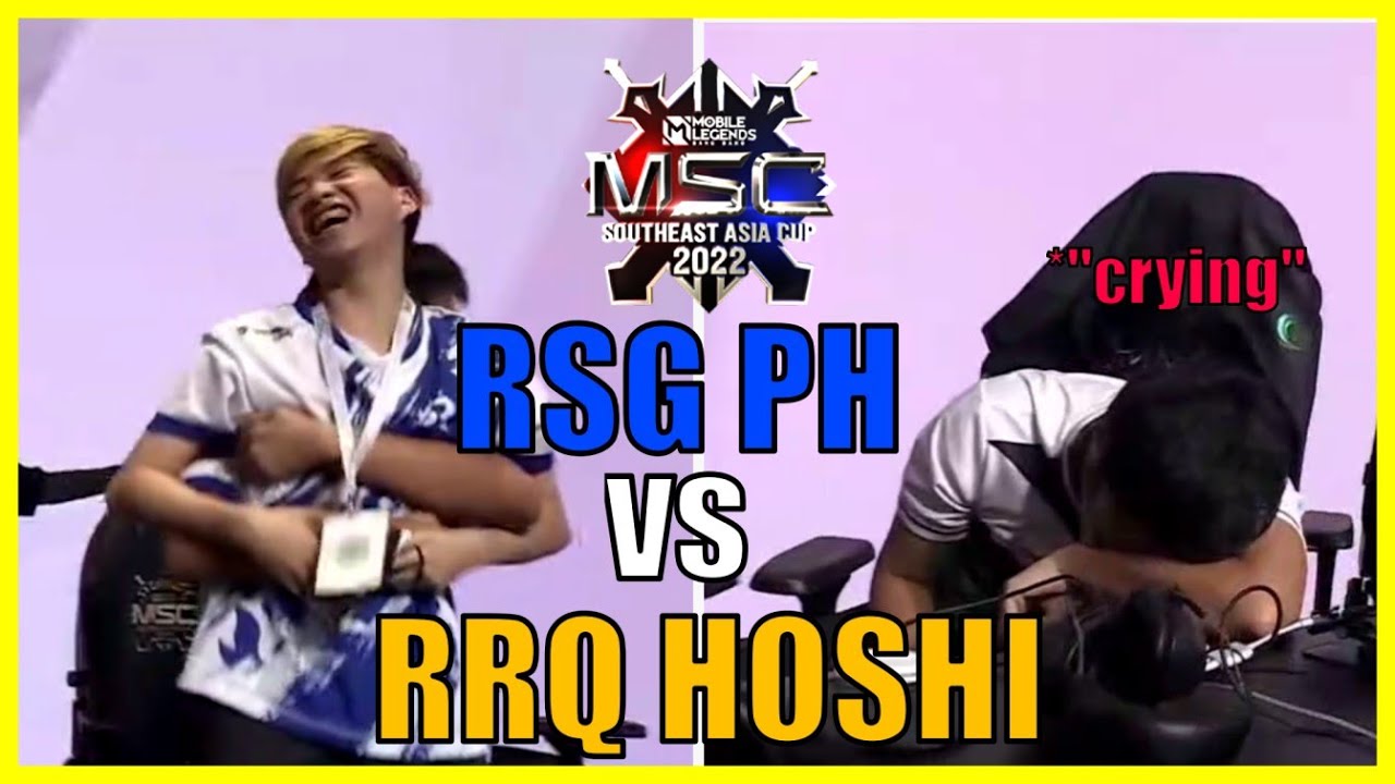E2MAX crying | RSG PH will face RRQ Hoshi in the GRANDFINALS