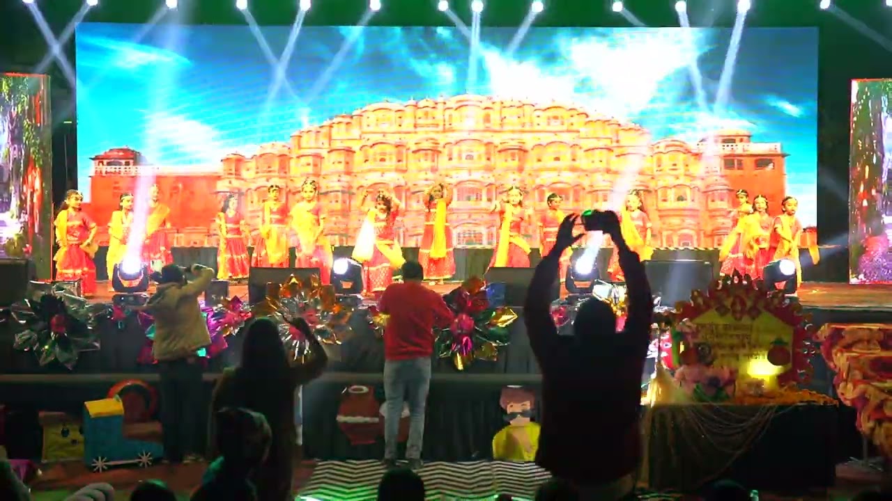 Rajasthani Theme Dance Performance | Class 1 | Annual Function 2025 | Cultural Dance