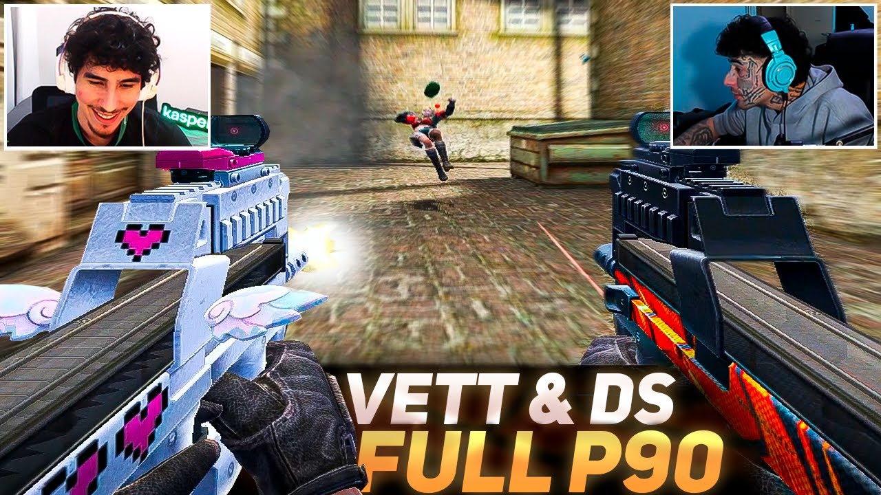 AUG PROIBIDA!? VETT & DS de P90 COMO NOS VELHOS TEMPOS I Esqueci desse video