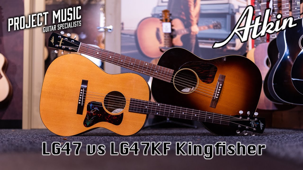 Atkin Guitars LG47 Aged vs LG47KF Kingfisher - Project Music