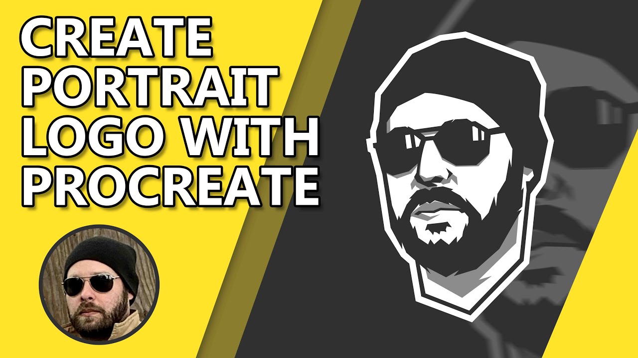 Create Portrait Logo With Procreate