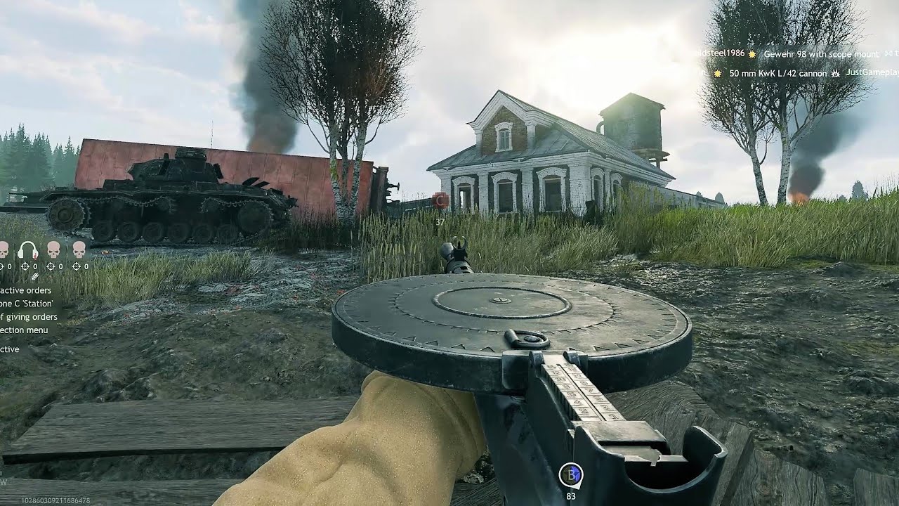 Enlisted Gameplay - Avangard Collective Farm (Conquest) - Battle For Moscow [1440p 60FPS]