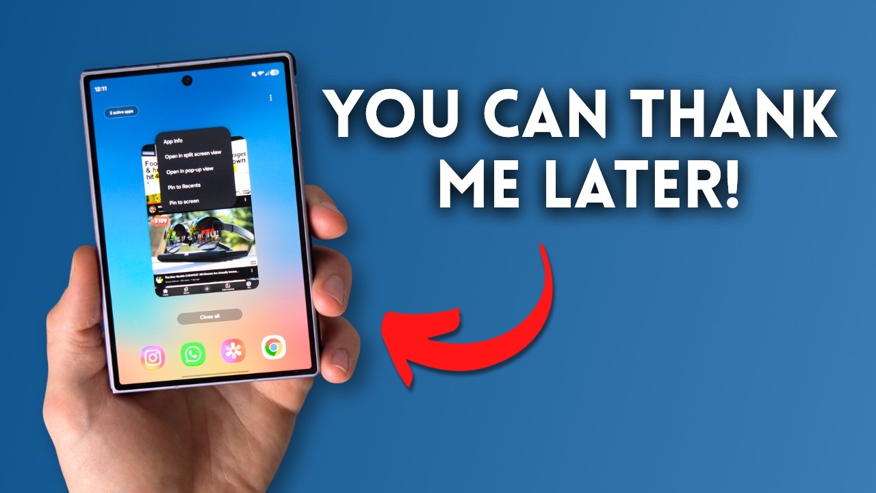 Samsung Galaxy Z Fold 8 | Полезные настройки для комфортного использования!