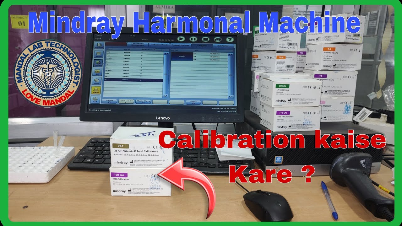 Mindray Harmonal Machine || Calibration Kaise Kare? || Part 2