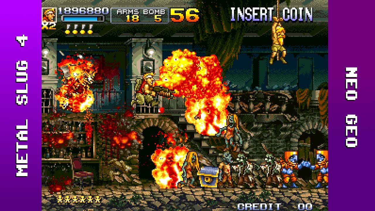 Metal Slug 4 Longplay (Neo Geo) [QHD]