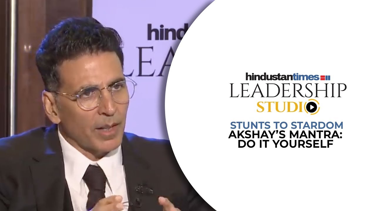 HT Leadership Studio: Akshay Kumar reveals his mantra for success, coming soon