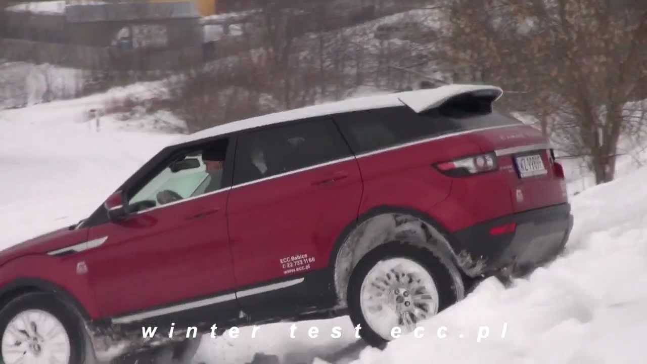 Range Rover EVOQUE WINTER TEST | ECC Babice