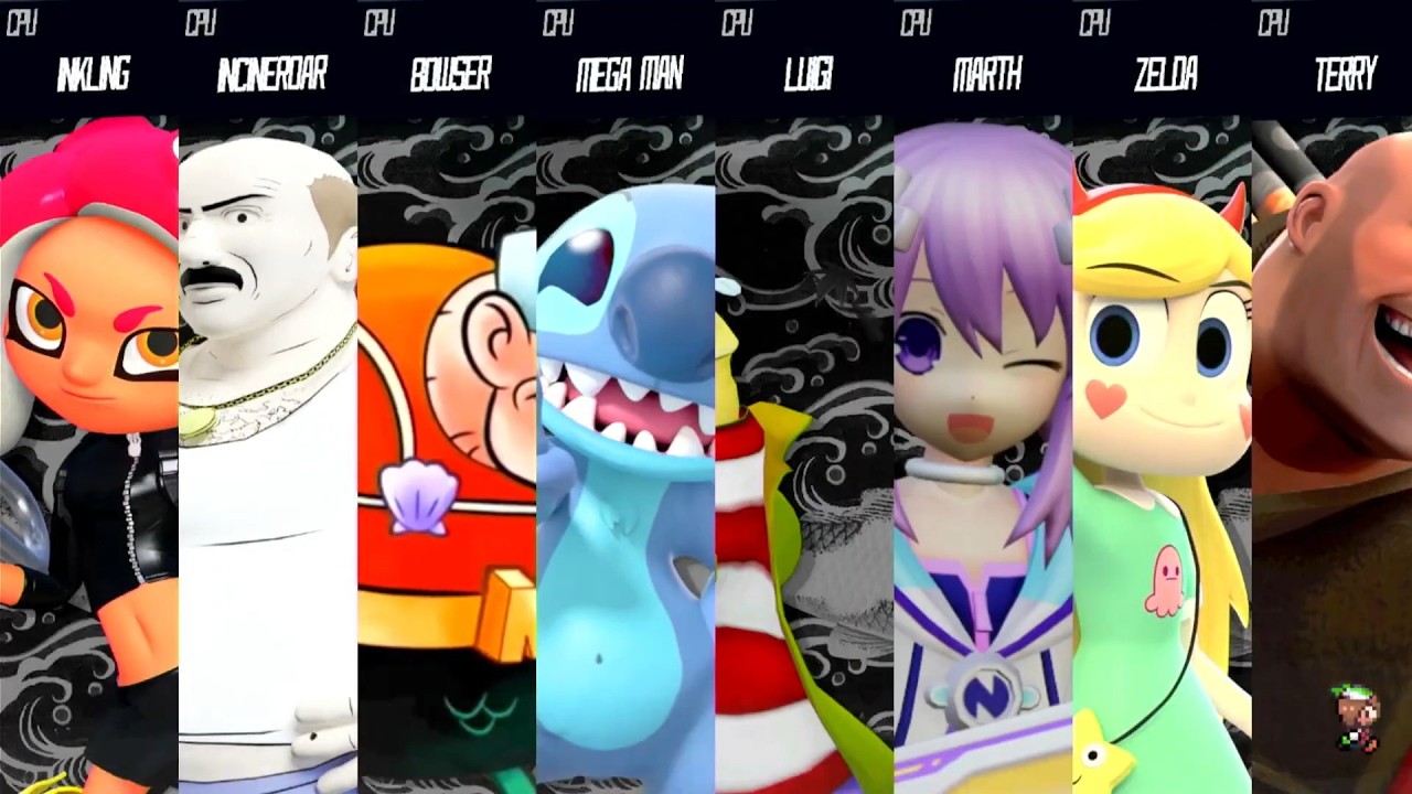 Battle on Sakuraville - Requested Smash Bros Battle