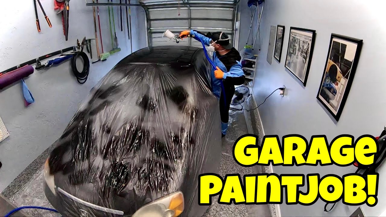 Paint Cars like a Pro in your Home Garage!