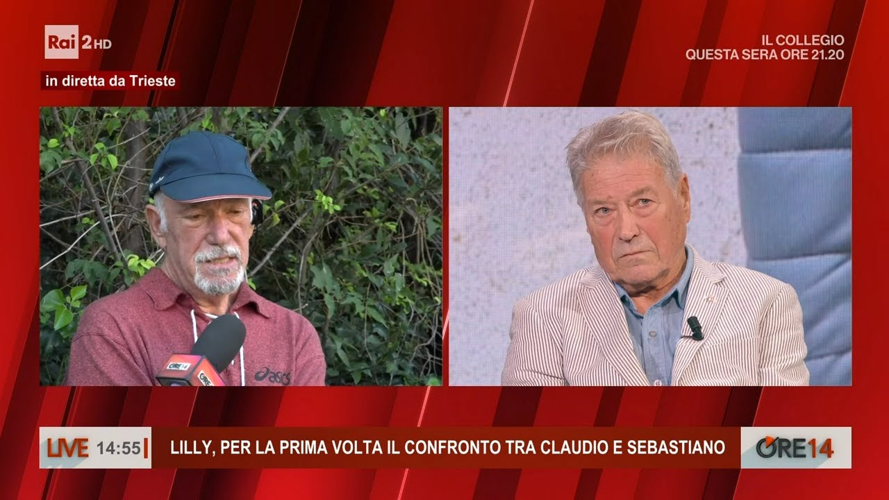 Liliana Resinovich, il confronto tra Claudio e Sebastiano - Ore 14 del 18/10/2022