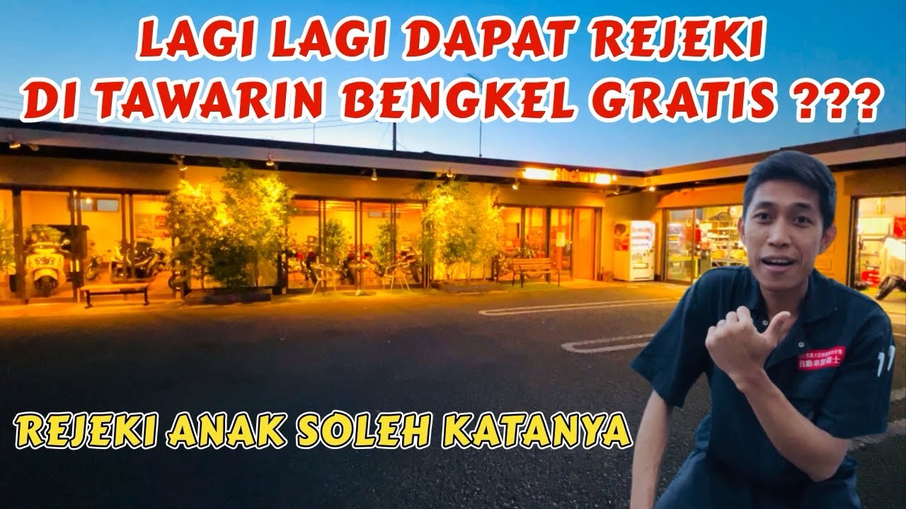 DAPAT BENGKEL MOTOR DIJEPANG, SUMPAH KAGET!!! AMINKAN SAJA 😭🙏🏽