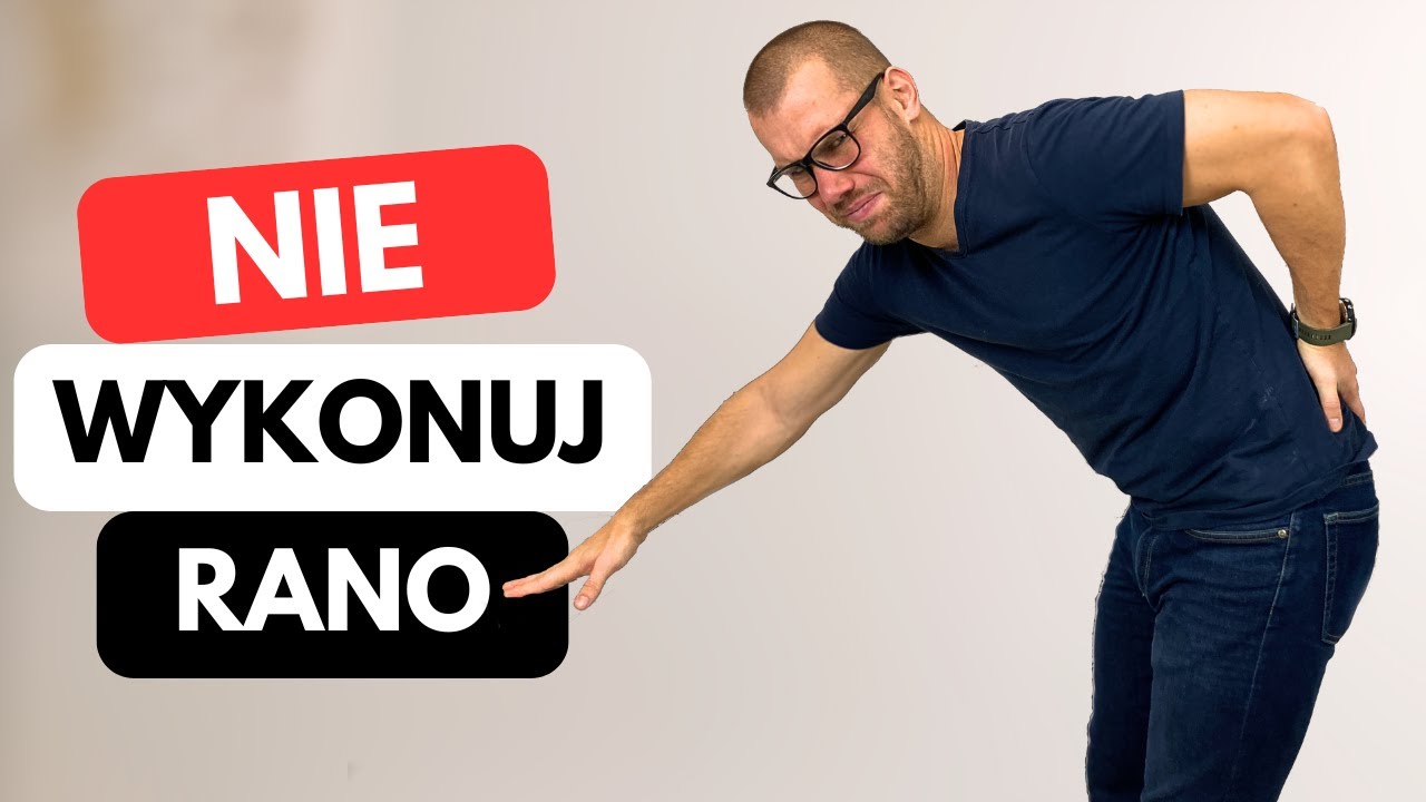 „Wstajesz i cierpisz” – winne są te 3 błędy