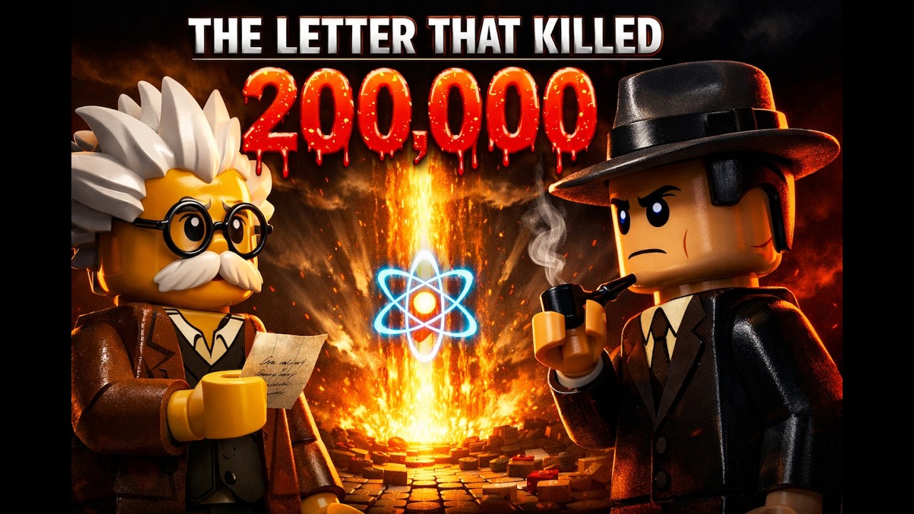 Письмо Эйнштейна, ставшее причиной смерти 200 000 человек, рассказано в LEGO.