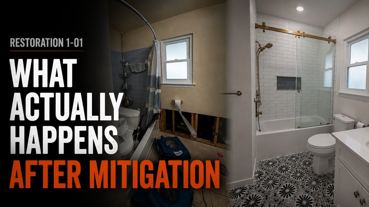 What Actually Happens After Mitigation: The Reconstruction Process Explained