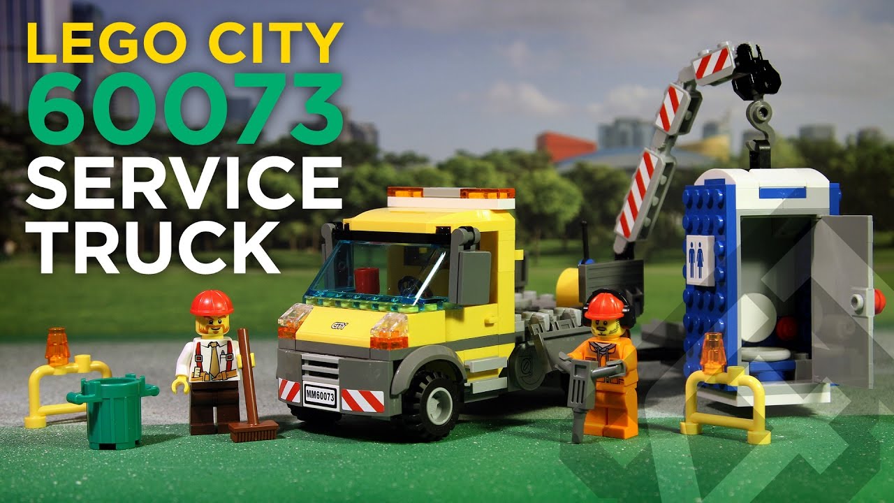 LEGO City 60073 - Service Truck (2015) - Stop Motion Build