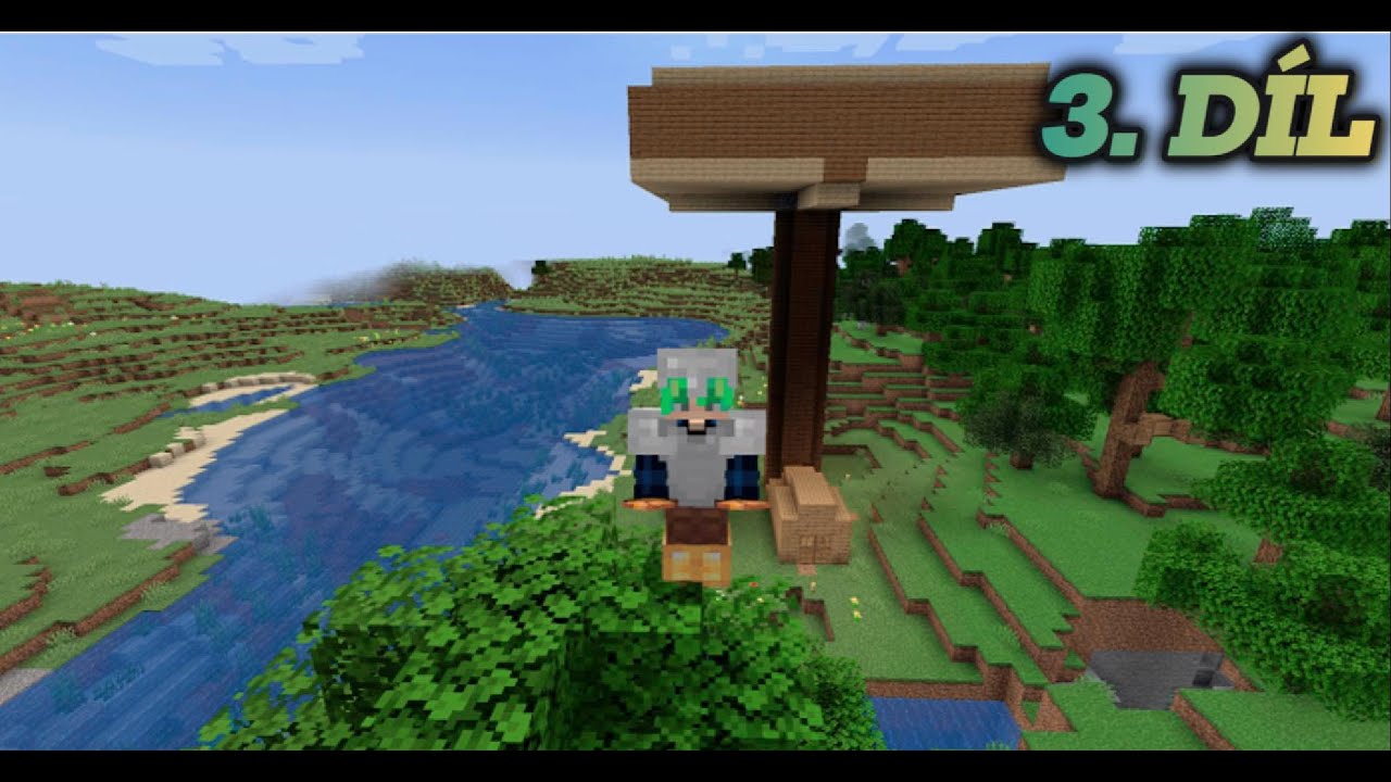 Stavím nový mega projekt, a to mobtrapku | Minecraft Hardcore 3