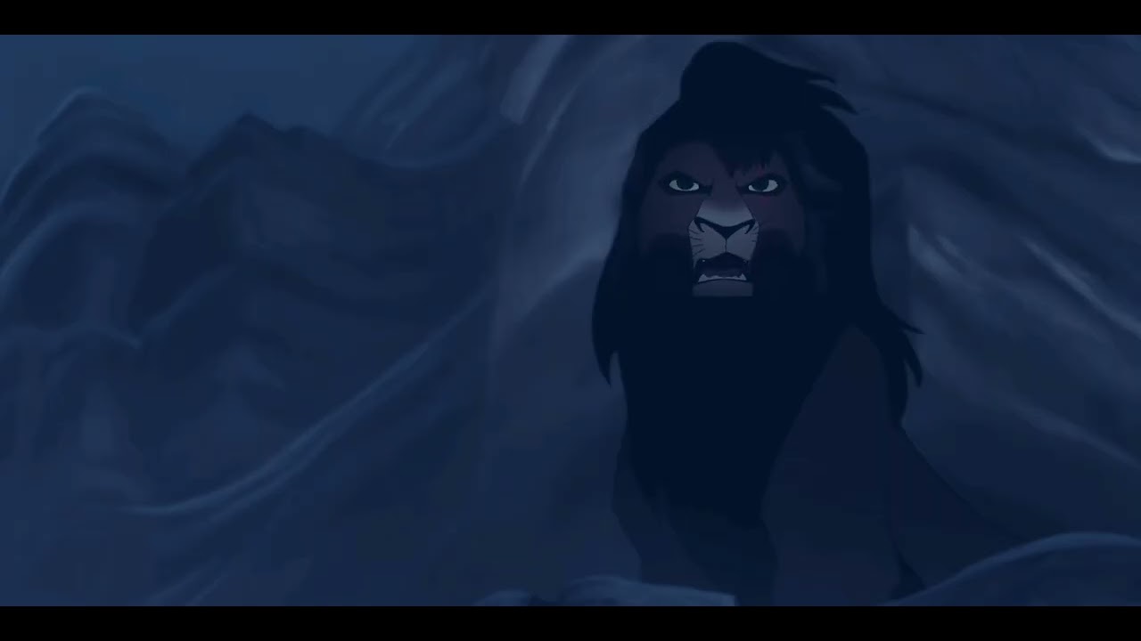 Mufasa The Lion King  Deleted scene  Taka saves mufasa