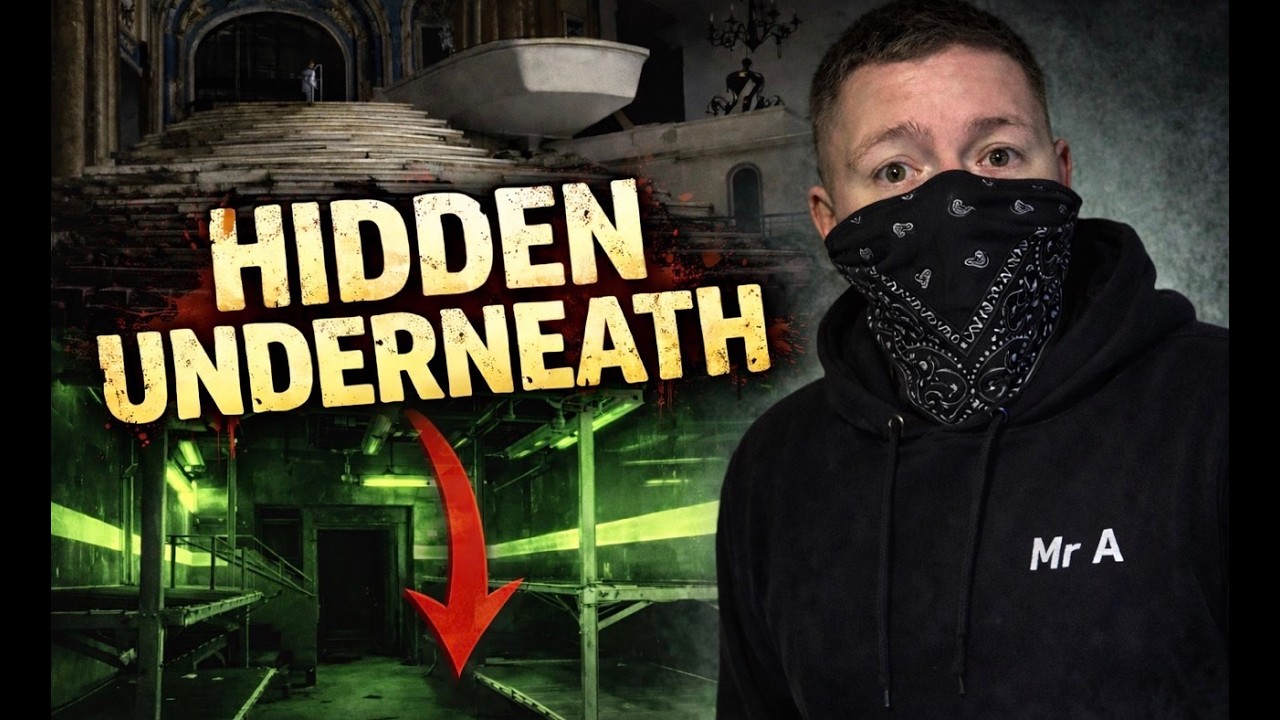 We Found A Secret Bunker Under an Abandoned Theatre...