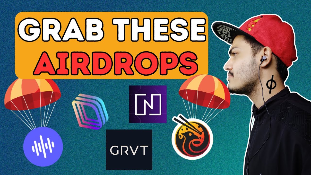 Grab These Airdrop Opportunities 🍜🤑