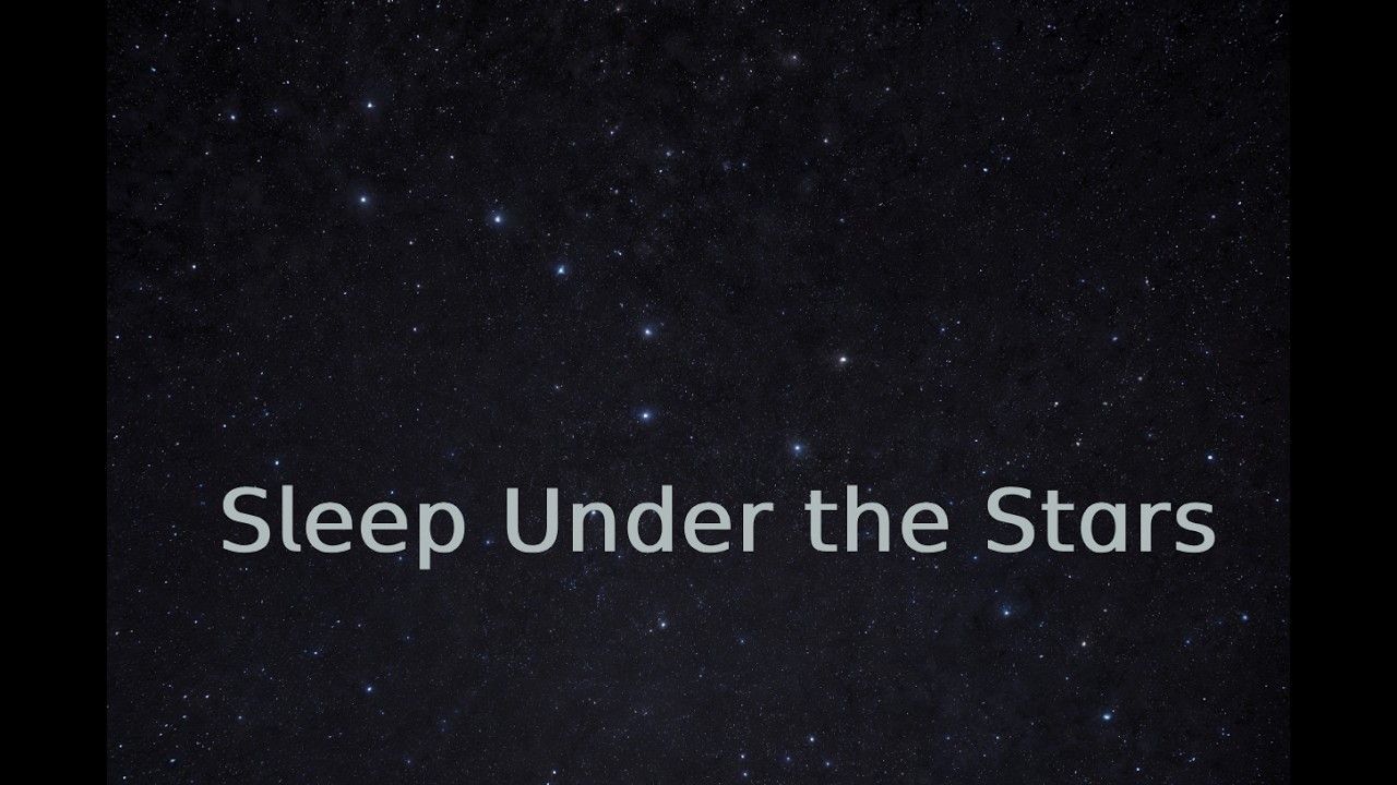 Night Sky Sounds for Deep Sleep 🌌 Crickets at Night