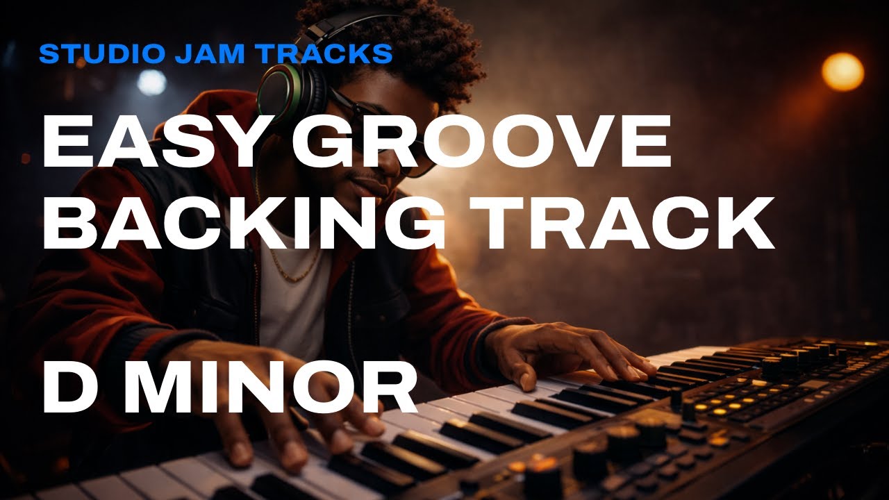 Easy Groove Backing Track in D Minor | SJT-024