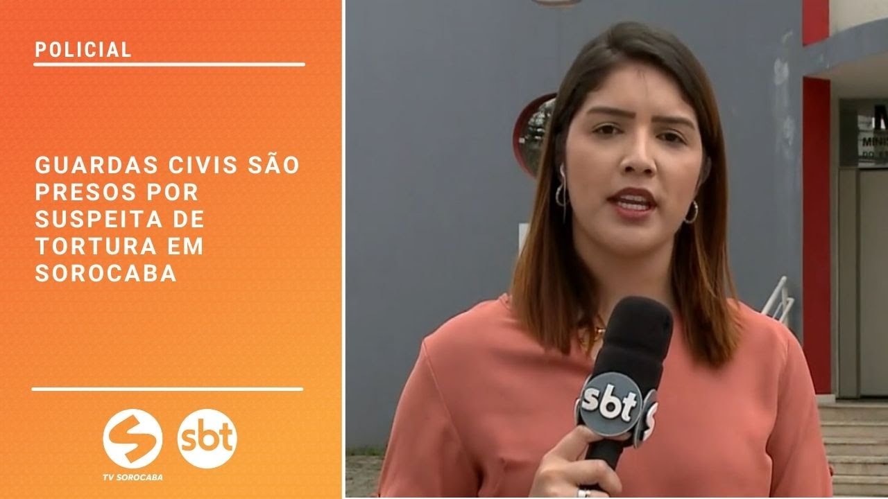 Guardas civis s&atilde;o presos por suspeita de tortura em Sorocaba | TV Sorocaba SBT
