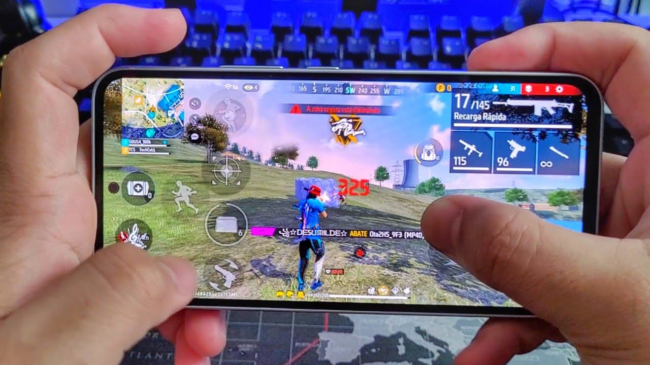 1 DIA NO SAMSUNG GALAXY A54 5G FREE FIRE 120HZ