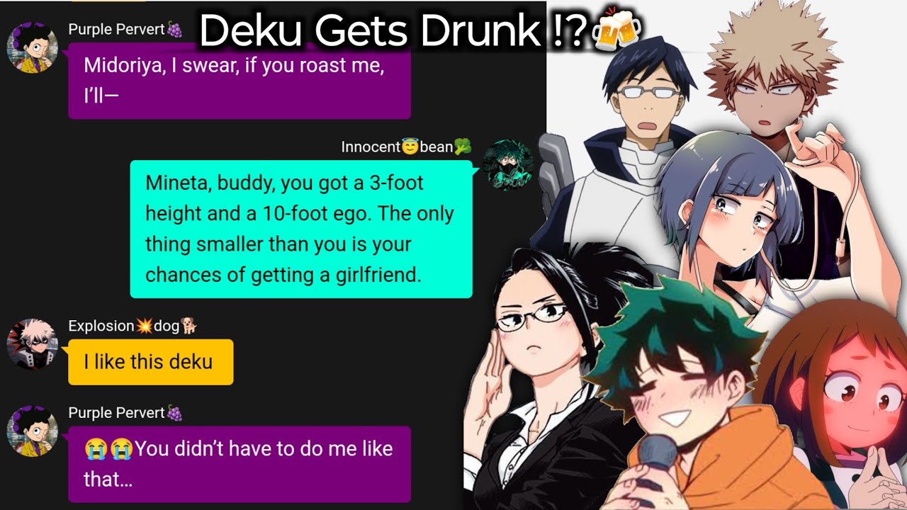 Izuku Midoriya gets Drunk 🍻😯 |@AnimeWorld0118  | #vigilantedeku #anime #deku #mha