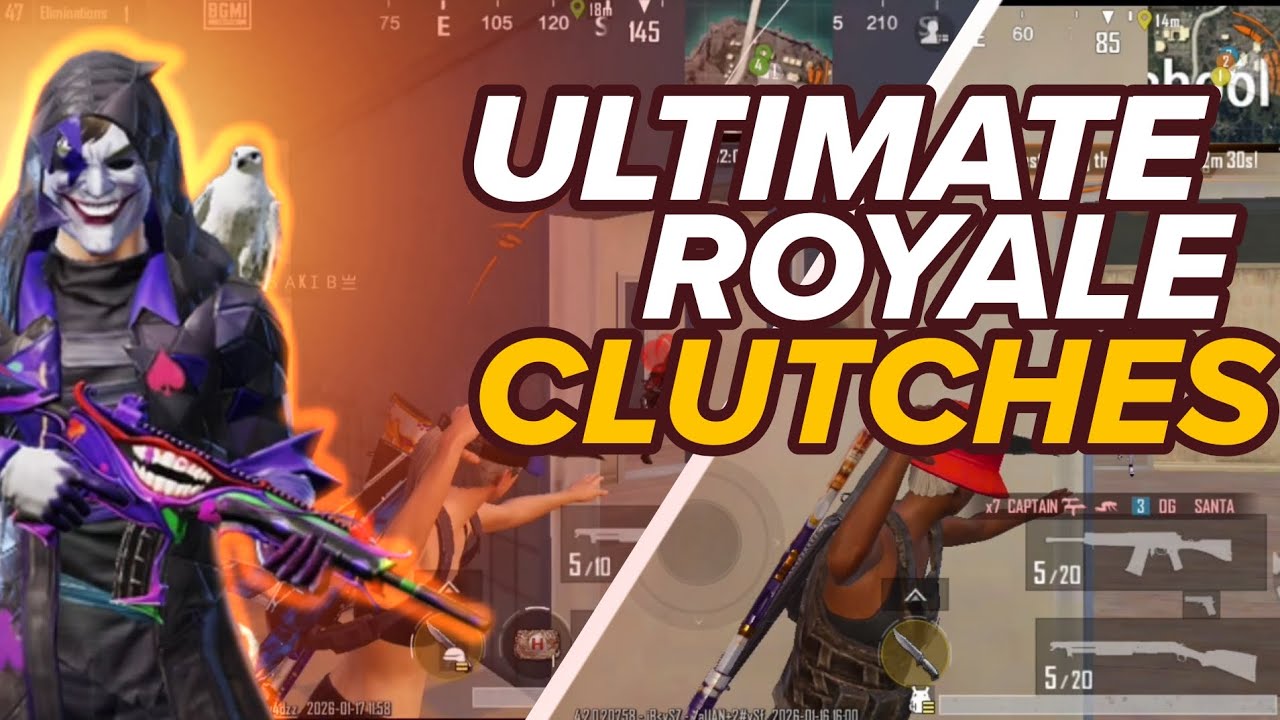 BEATING PLAYERS IN ULTIMATE ROYALE  🥶